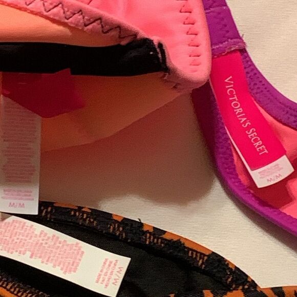 Victoria's Secret bikini bottom/top BUNDLE.  Mostly Medium but see ALL pics - Picture 3 of 12